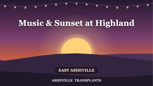 Music with FLASHBACK & Sunset at Highland Brewing — East Asheville