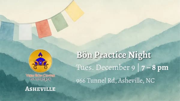 Bön Practice Night – December 2025
