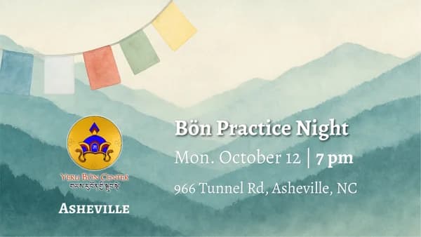 Bon Meditation Practice Night – August 2026