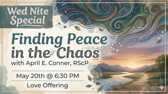 Finding Peace in the Chaos with April E. Conner, RScP