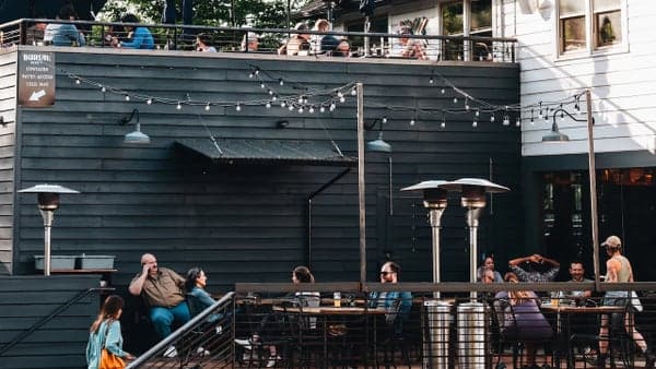 Burial Beer Co. Forestry Camp Taproom