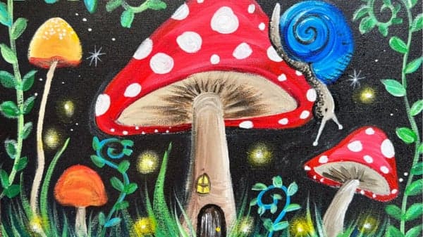 Funky Mushrooms at Bebop