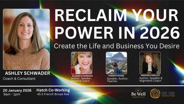 Reclaim Your Power - Create the Life & Business You want for 2026!