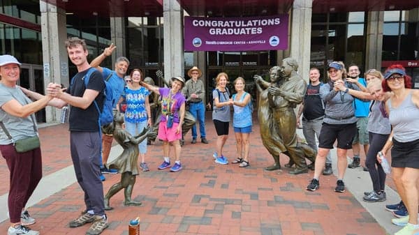 Scenic AVL #9 - Downtown to Windswept from First Baptist Church