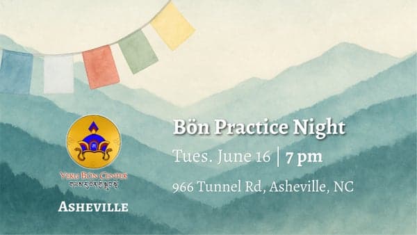 Bon Meditation Practice Night – June 2026