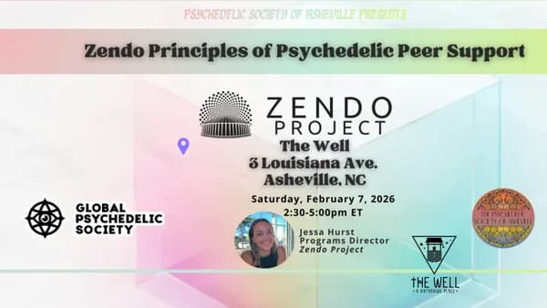 Zendo Principles of Psychedelic Peer Support