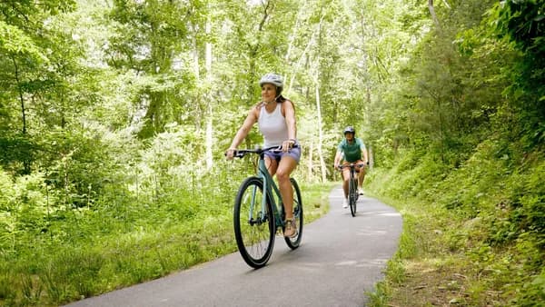 Walk the Biltmore Park Town Square Greenway
