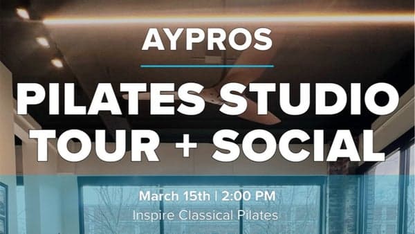 AYPROS Pilates Studio Tour & Social