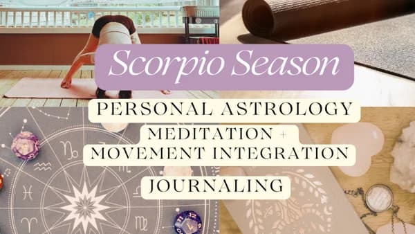 Sun Circle: Scorpio Season