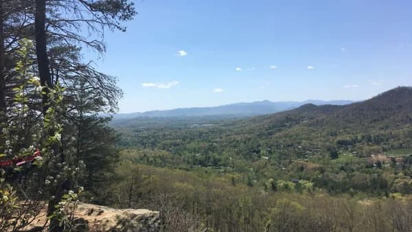 Folk Art Center to Hawcreek Overlook aka Lunch Rock