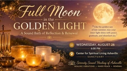 ๐ Full Moon in the Golden Light: A Sound Bath of Reflection & Renewal ๐