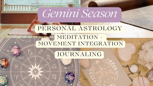 Gemini Sun Circles with Senseful Wellness