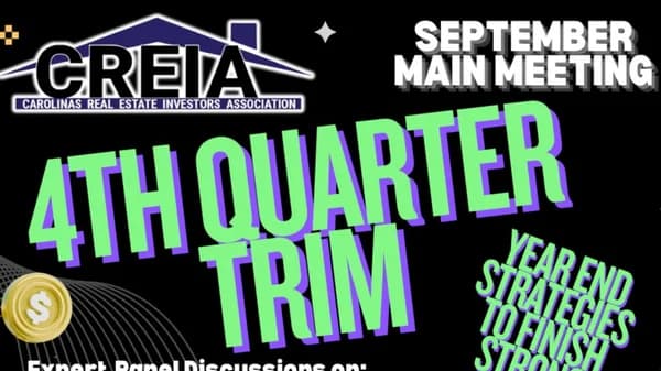 Main Meeting - 4th Quarter Trim