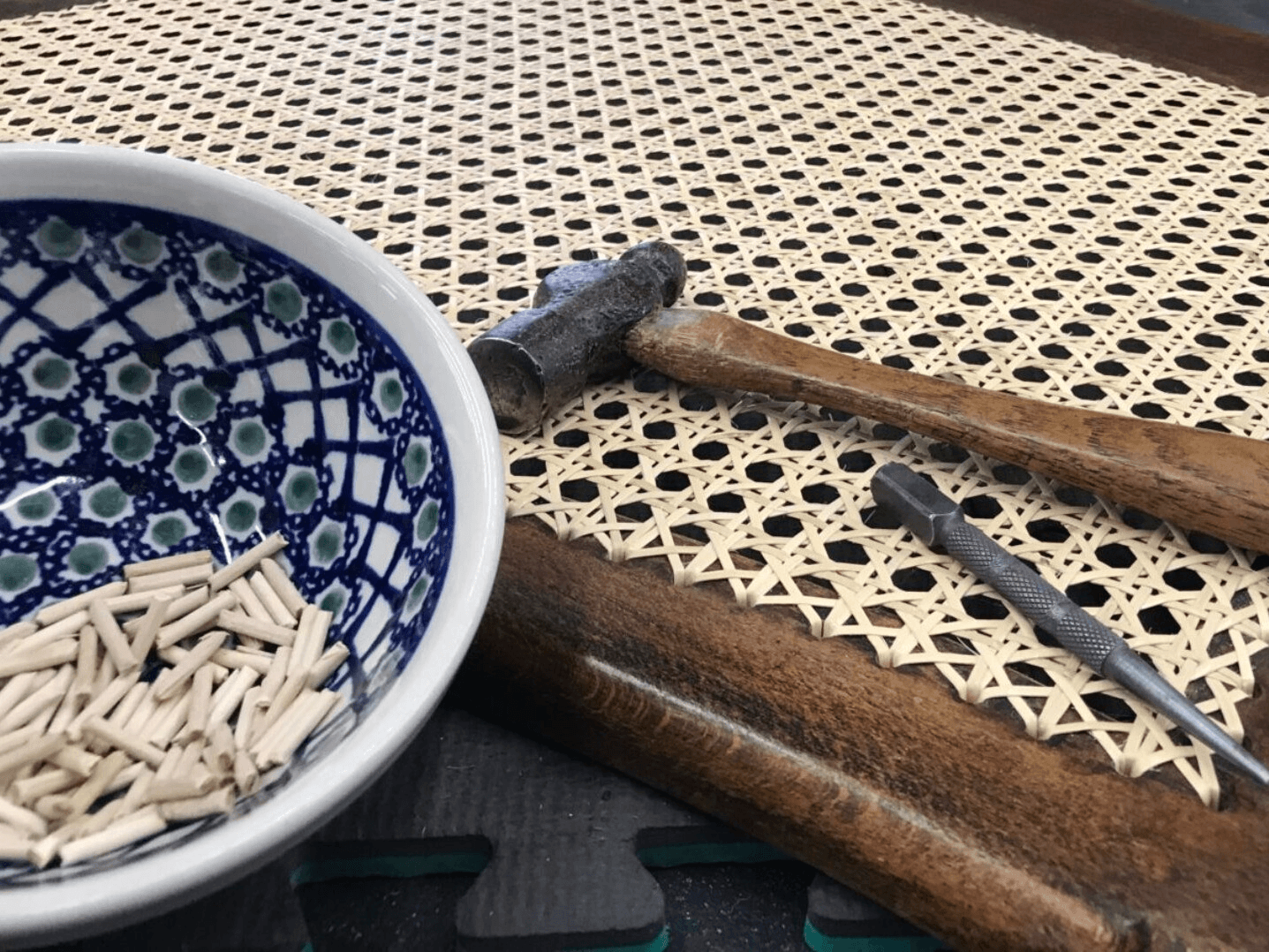Hand-Woven Cane Class – 5 Sessions