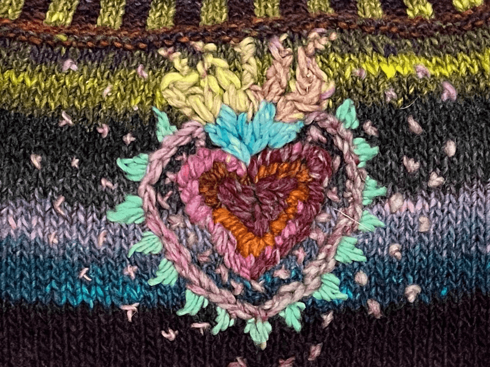 Big, Bold, Beautiful Embroidered Knits Workshop