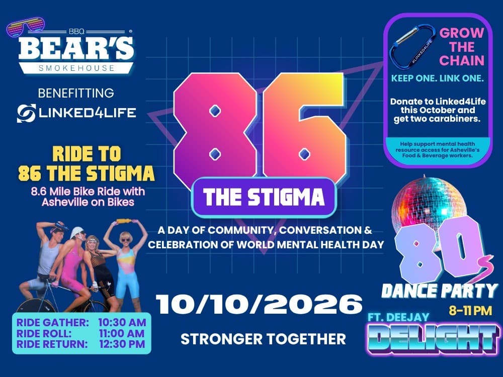 86 the Stigma: World Mental Health Day at Bear’s