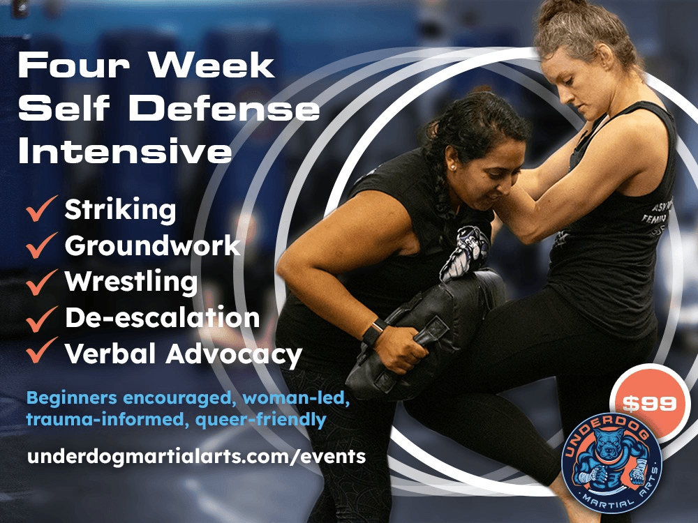 Women's Self Defense 101 | 4 Week Course