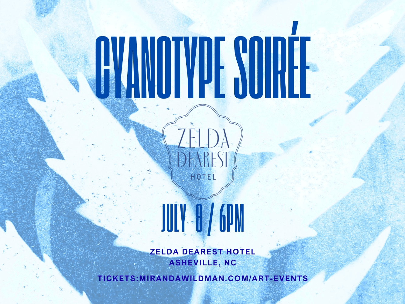 Art Party - Cyanotypes