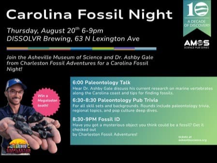 Carolina Fossil Night