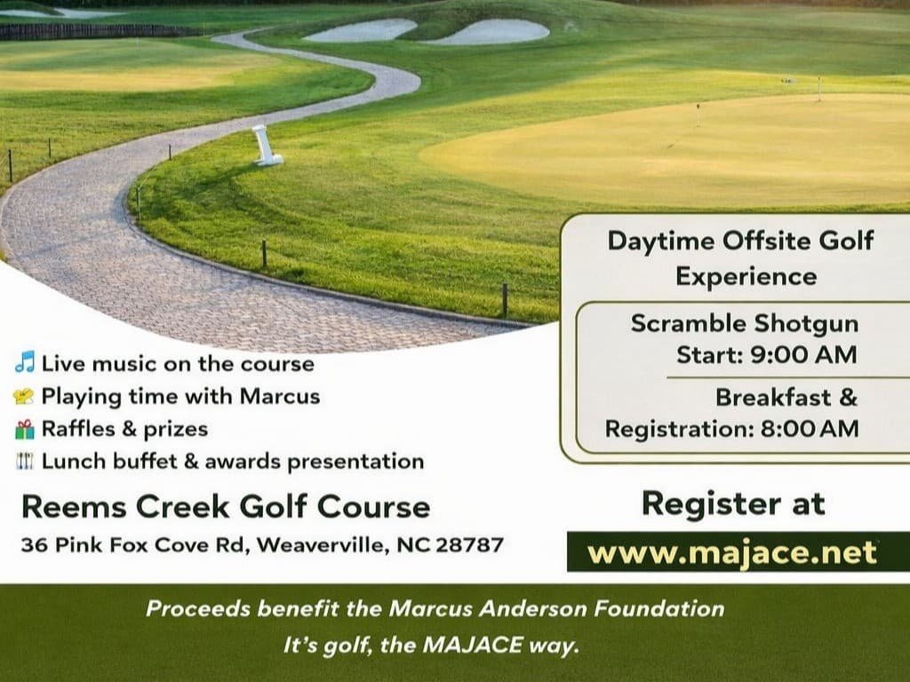 MAJACE 2026 Charity Golf Event
