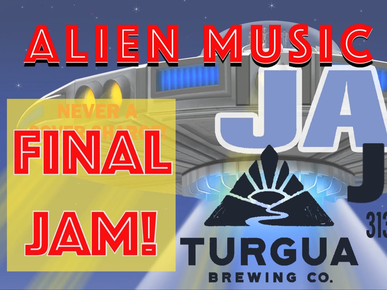 FINAL Alien Music Club Jazz Jam @Turgua Brewing
