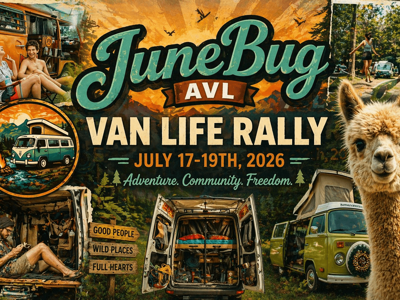 JuneBug Asheville Van Life Rally