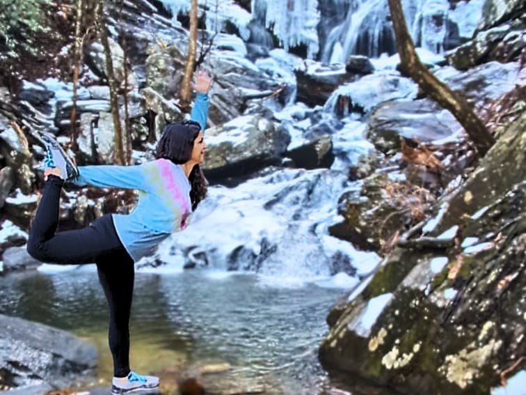 Winter Waterfall Yoga Micro Retreat
