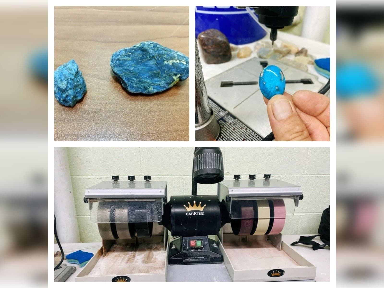 Cabochon Basics- Cutting and Polishing with Dan Portale