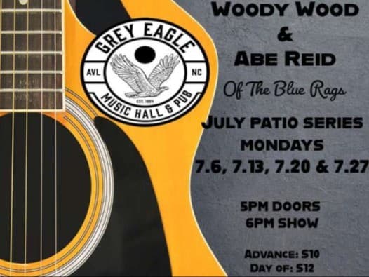 PATIO SHOW: Woody Wood & Abe Reid of The Blue Rags