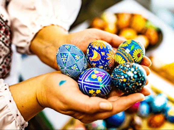 Ukrainian Pysanky Easter egg workshop