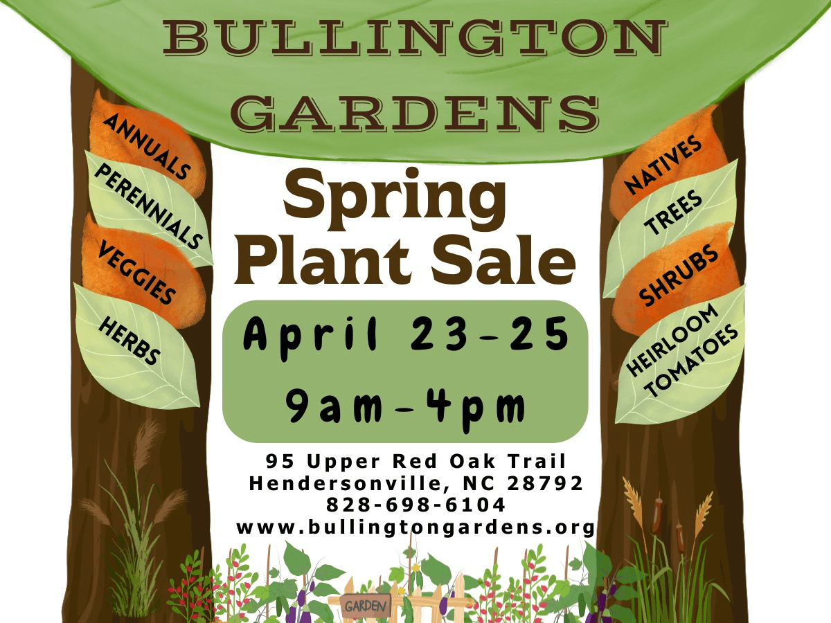 Bullington Gardens Annual Spring Plant Sale