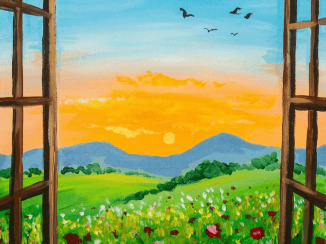 Paint & Sip w/ Monet & Chardonnay