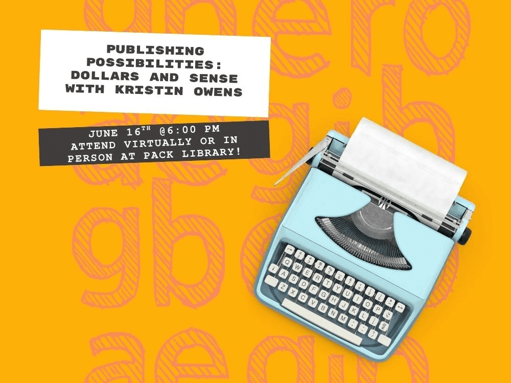 Publishing Possibilities: Dollars and Sense with Award-Winning Author, Kristin O