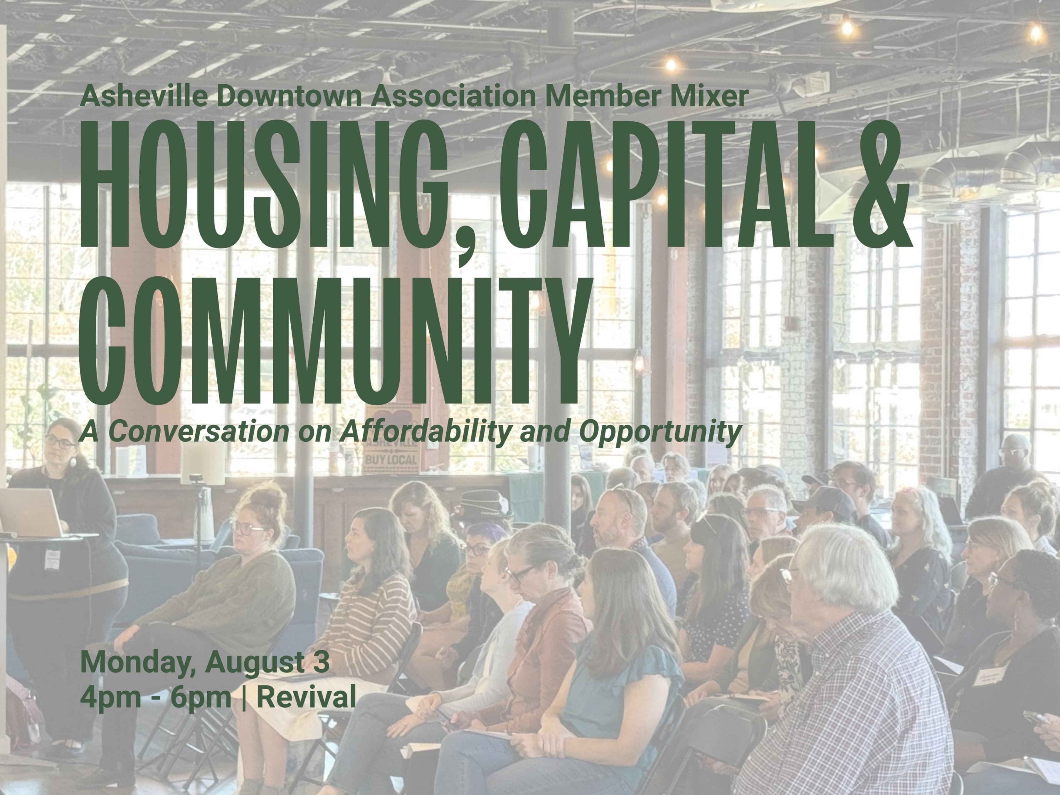 Member Mixer - Housing, Capital & Community