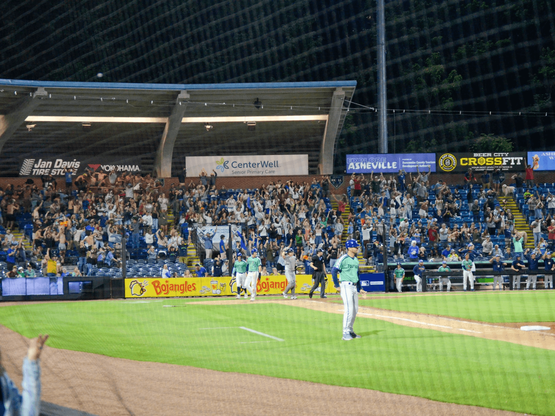 Asheville Tourists vs Greenville Drive