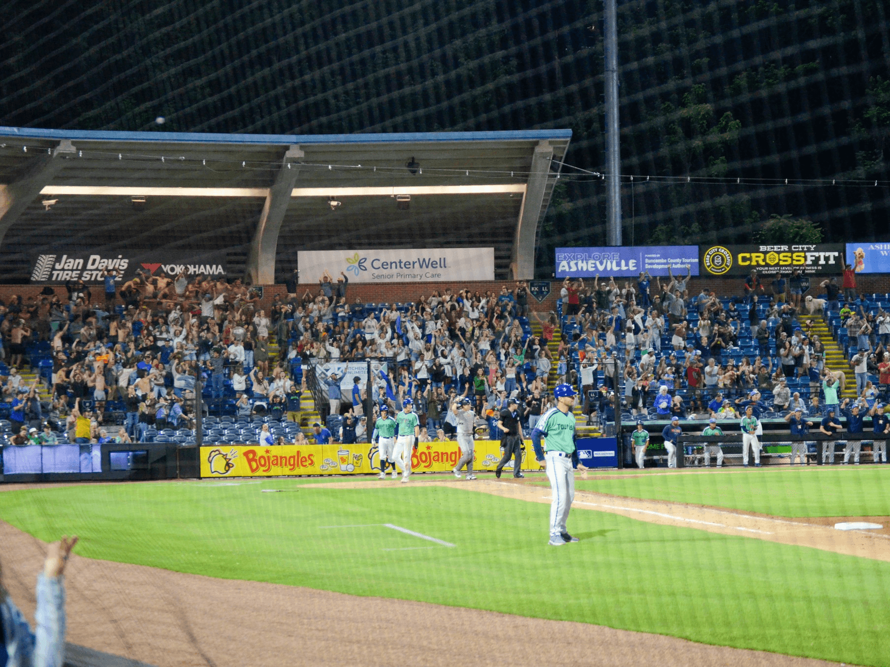 Asheville Tourists vs Winston-Salem Dash