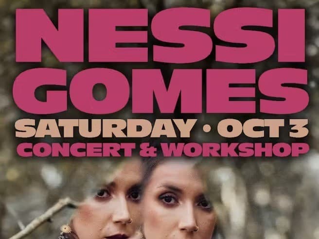 APLR Presents: Nessi Gomes - Workshop and Concert