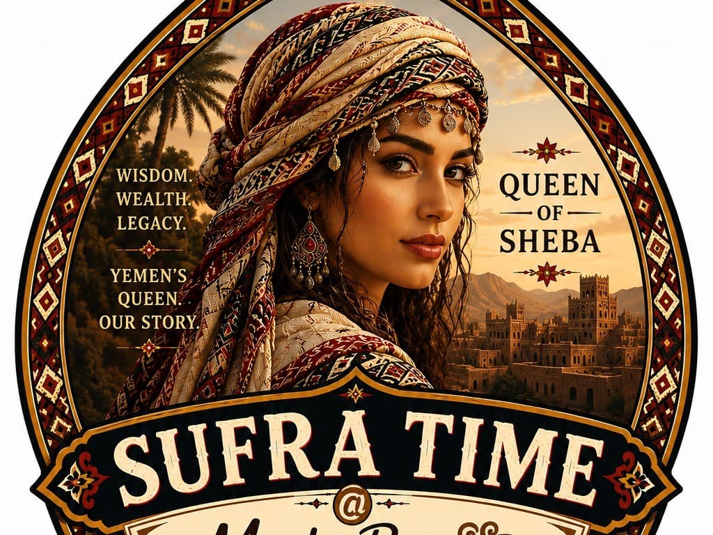 The Queen of Sheba - Sufra Time at Mocha Box Coffeehouse