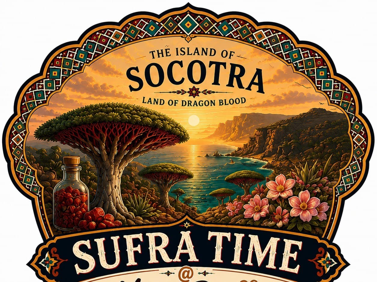 The Enchanted Island of Socotra - Sufra Time at Mocha Box Coffeehouse
