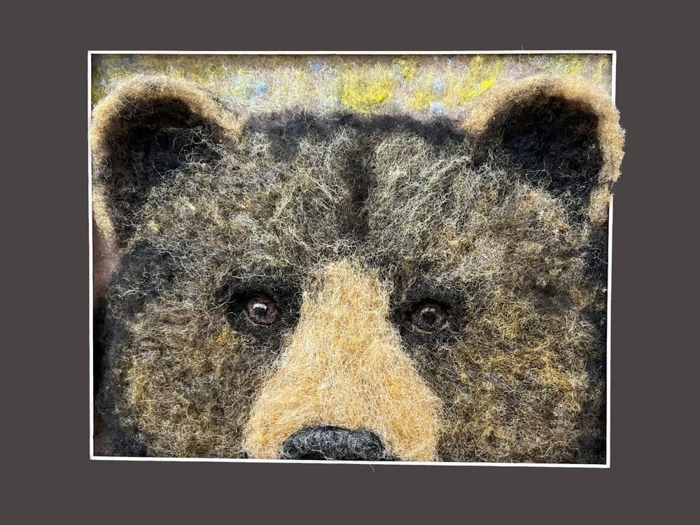Needle Felt Painting: Somebody's Watching! Workshop