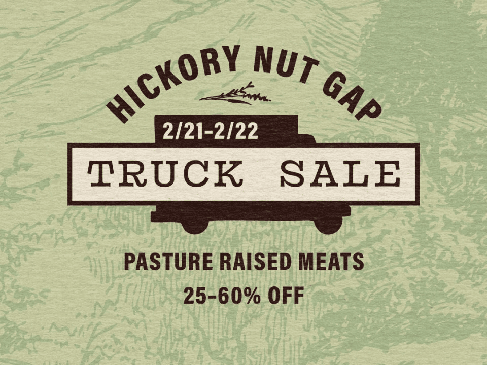 Truck Sale at Hickory Nut Gap