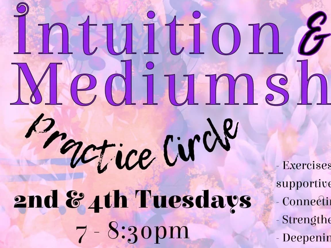 Intuition And Mediumship Practice Circle