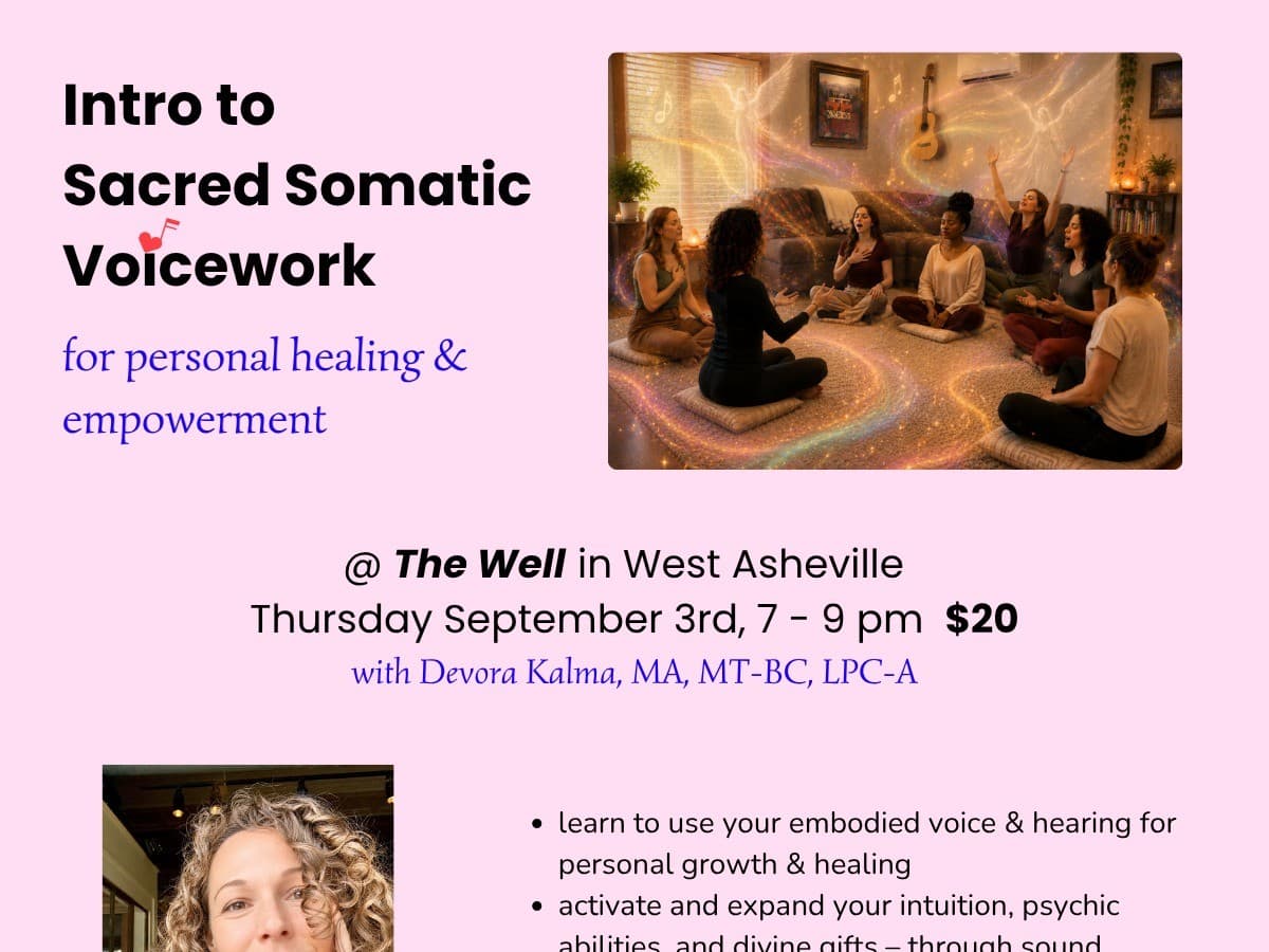 Intro To Sacred Somatic Voicework