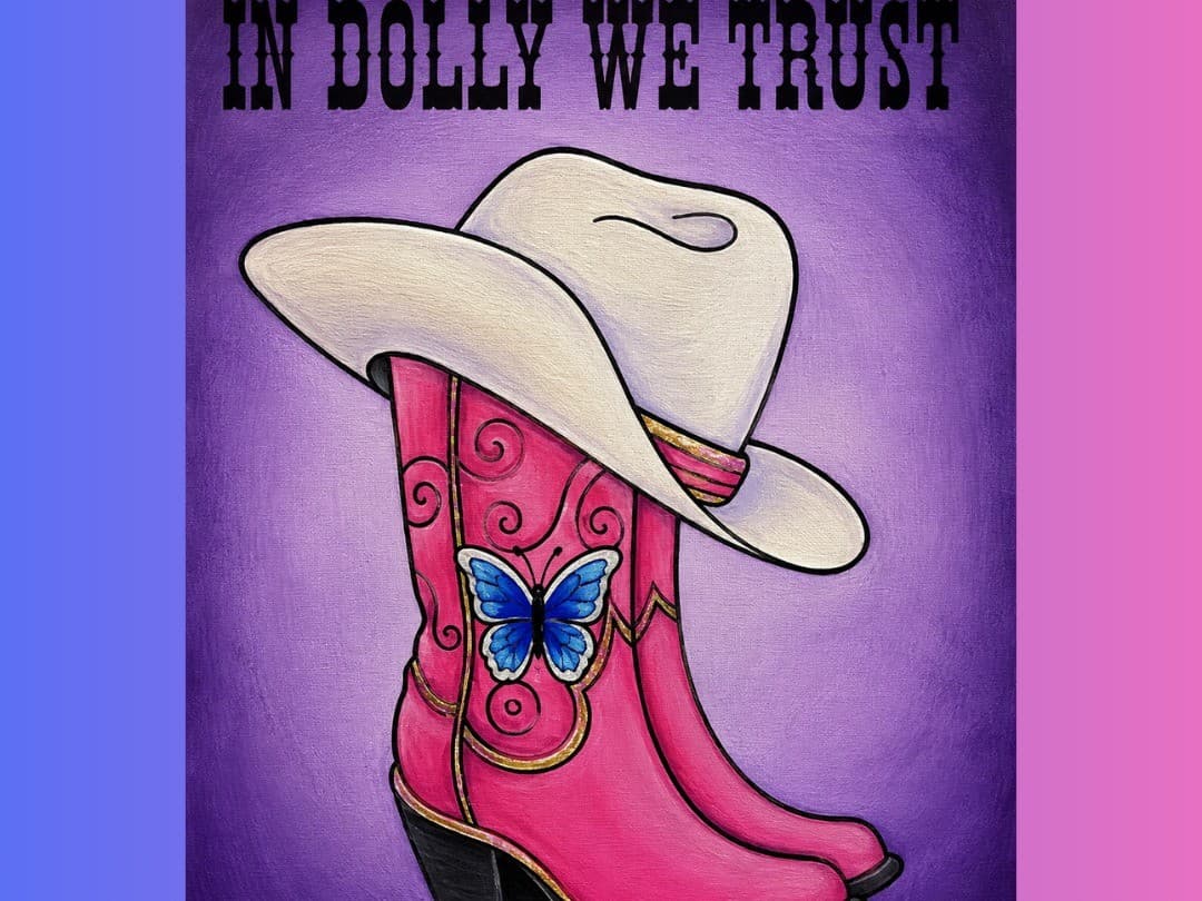 Dolly Paint and Sip Night at RAD Brewo