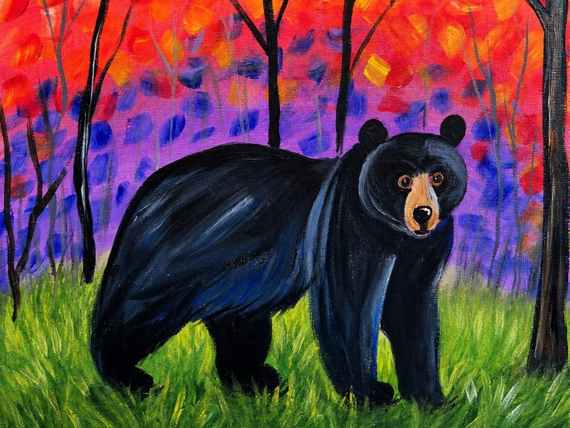 Paint & Pint - Asheville Black Bear