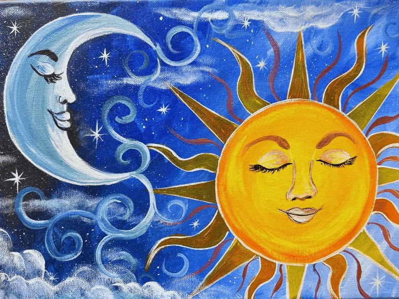 Paint & Pint - Moon & Stars