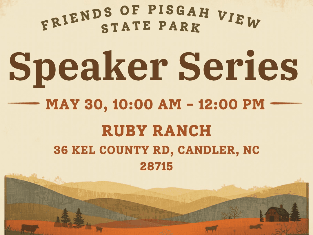 Friends of Pisgah View State Park Speaker Series
