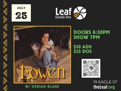 Lowen feat Derian Blane Artist ReLeaf Concert