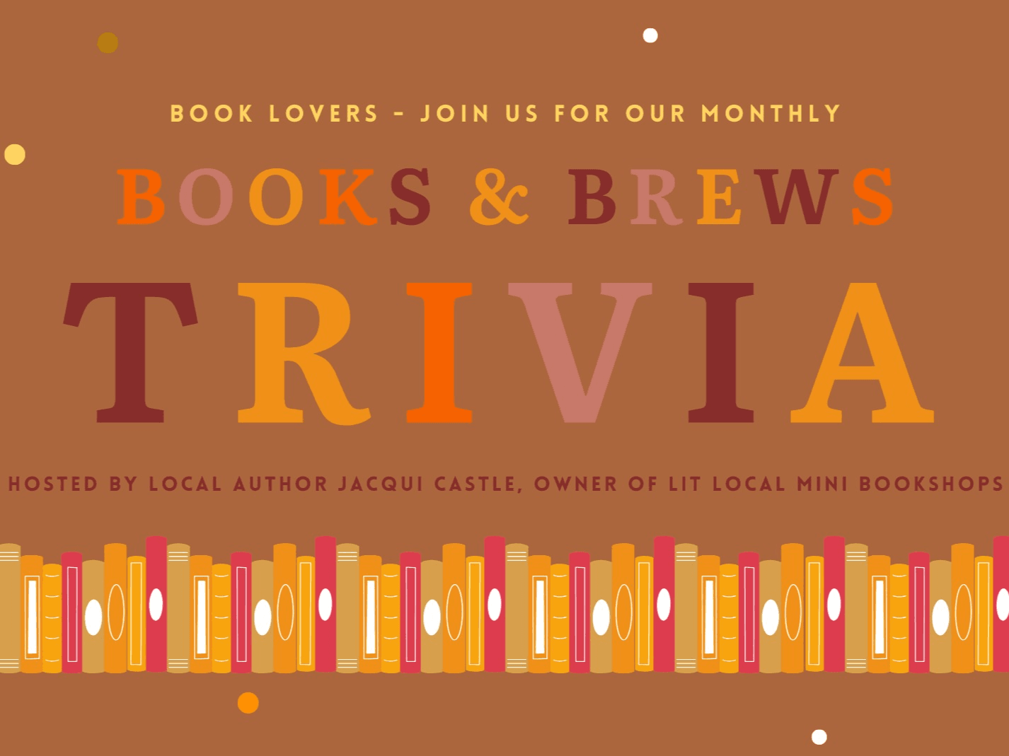 Books & Brews Trivia at Ginger's Revenge