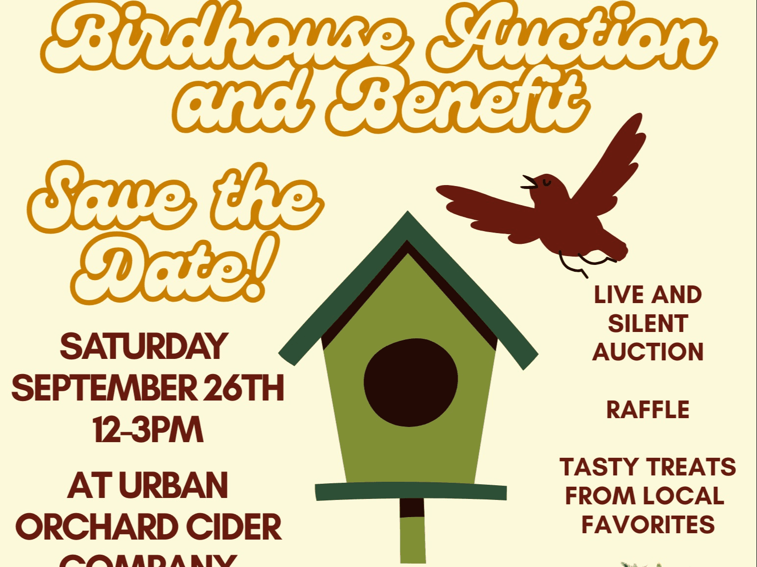 Bountiful Cities Birdhouse Auction Benefit
